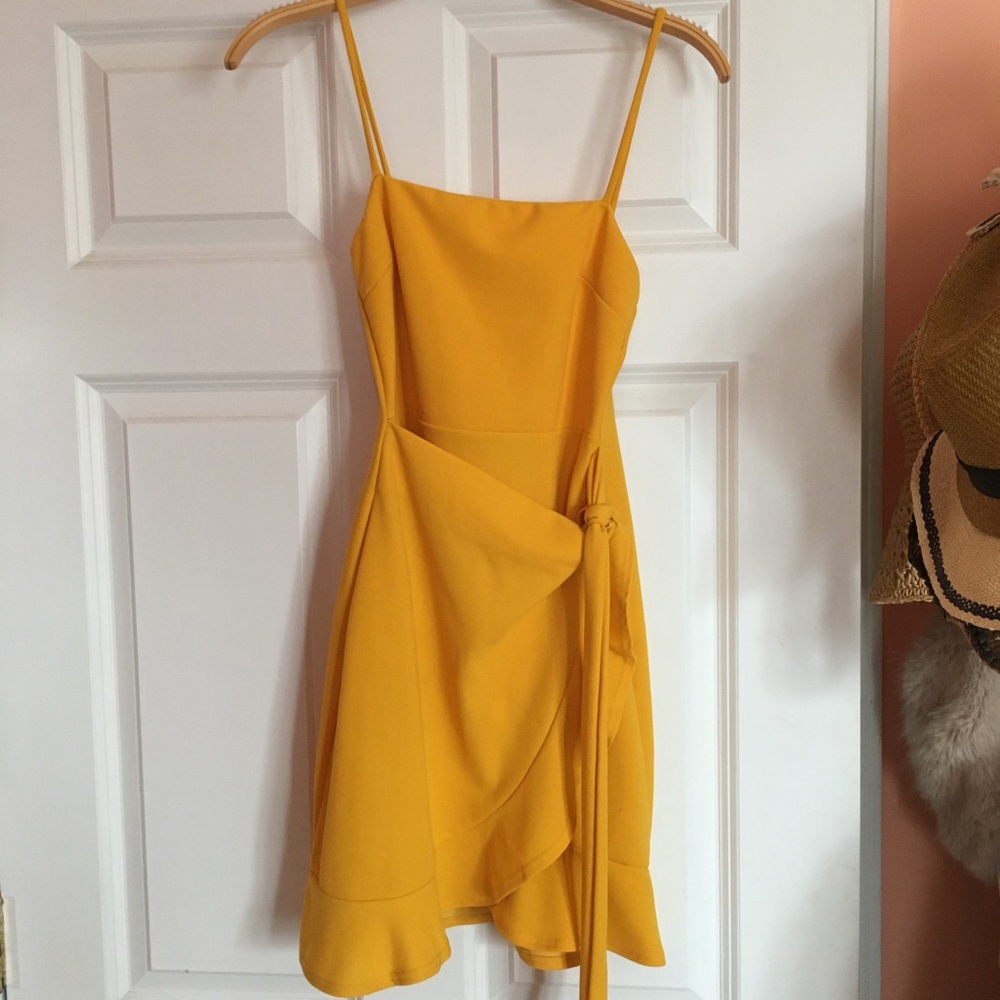 Fashionova yellow sundress
